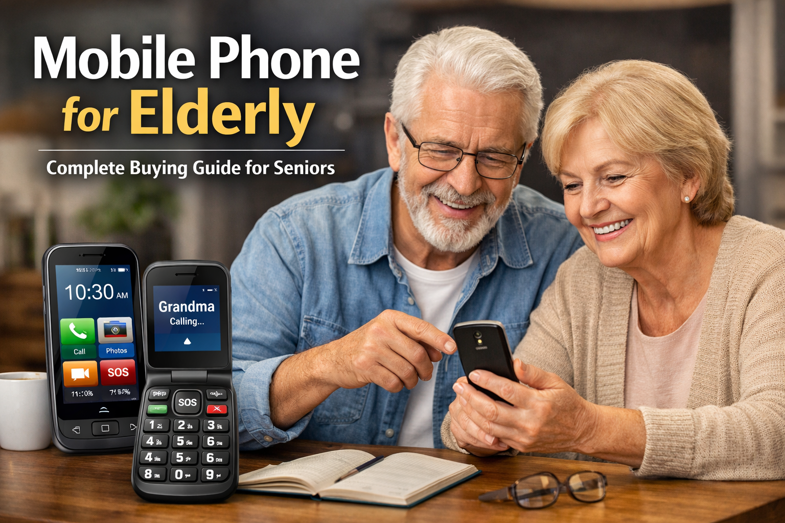 Mobile Phone for Elderly Guide to Choosing the Best Device