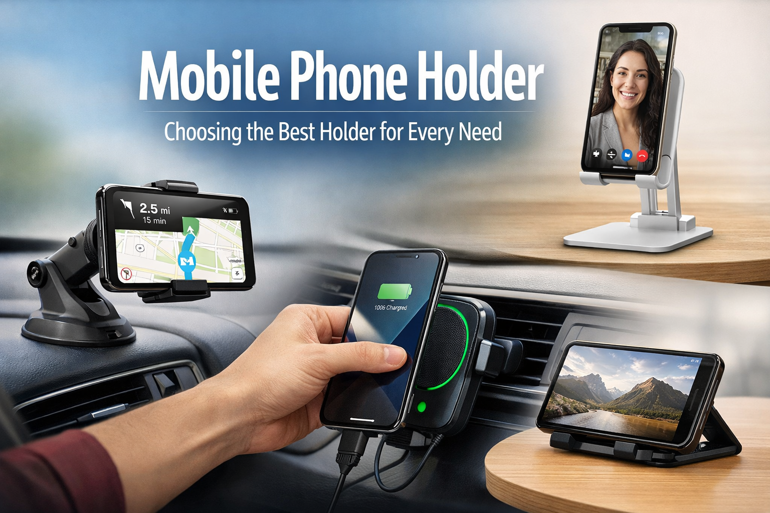 Mobile Phone Holder Guide Uses, and Buying Tips