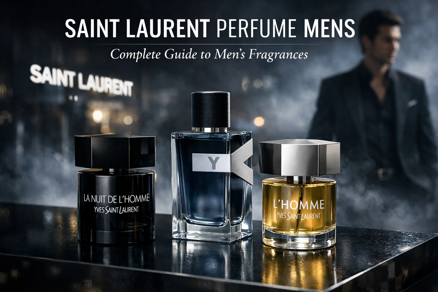 Saint Laurent Perfume Mens YSL Fragrances for Men Guide