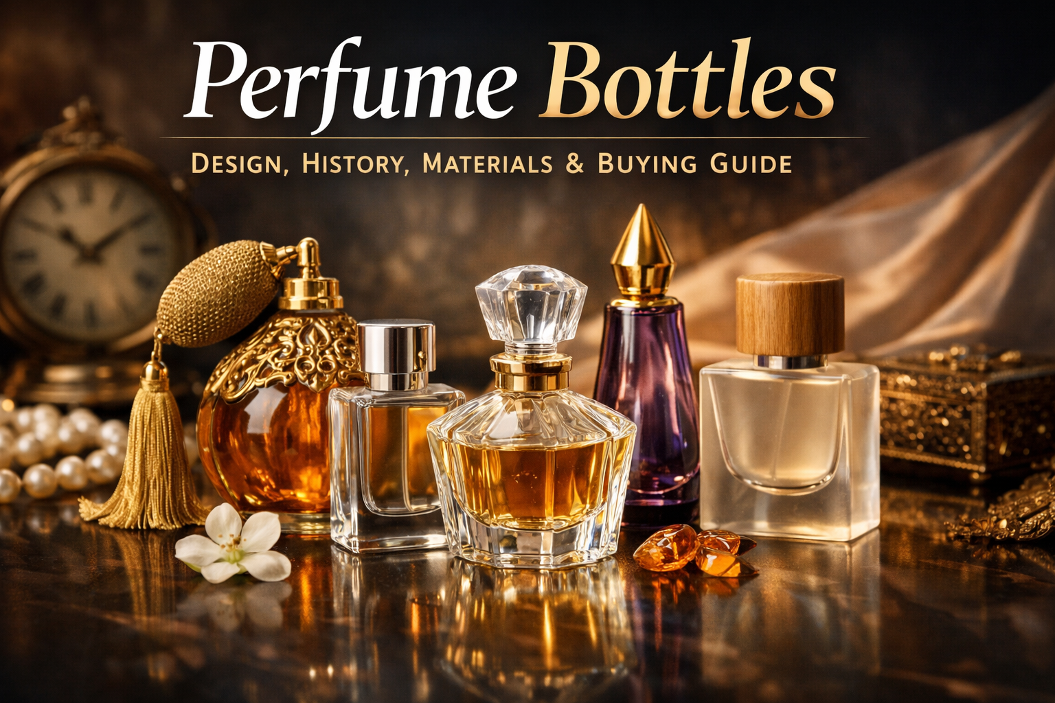 Perfume Bottles Types, Designs Choosing the Perfect Bottle