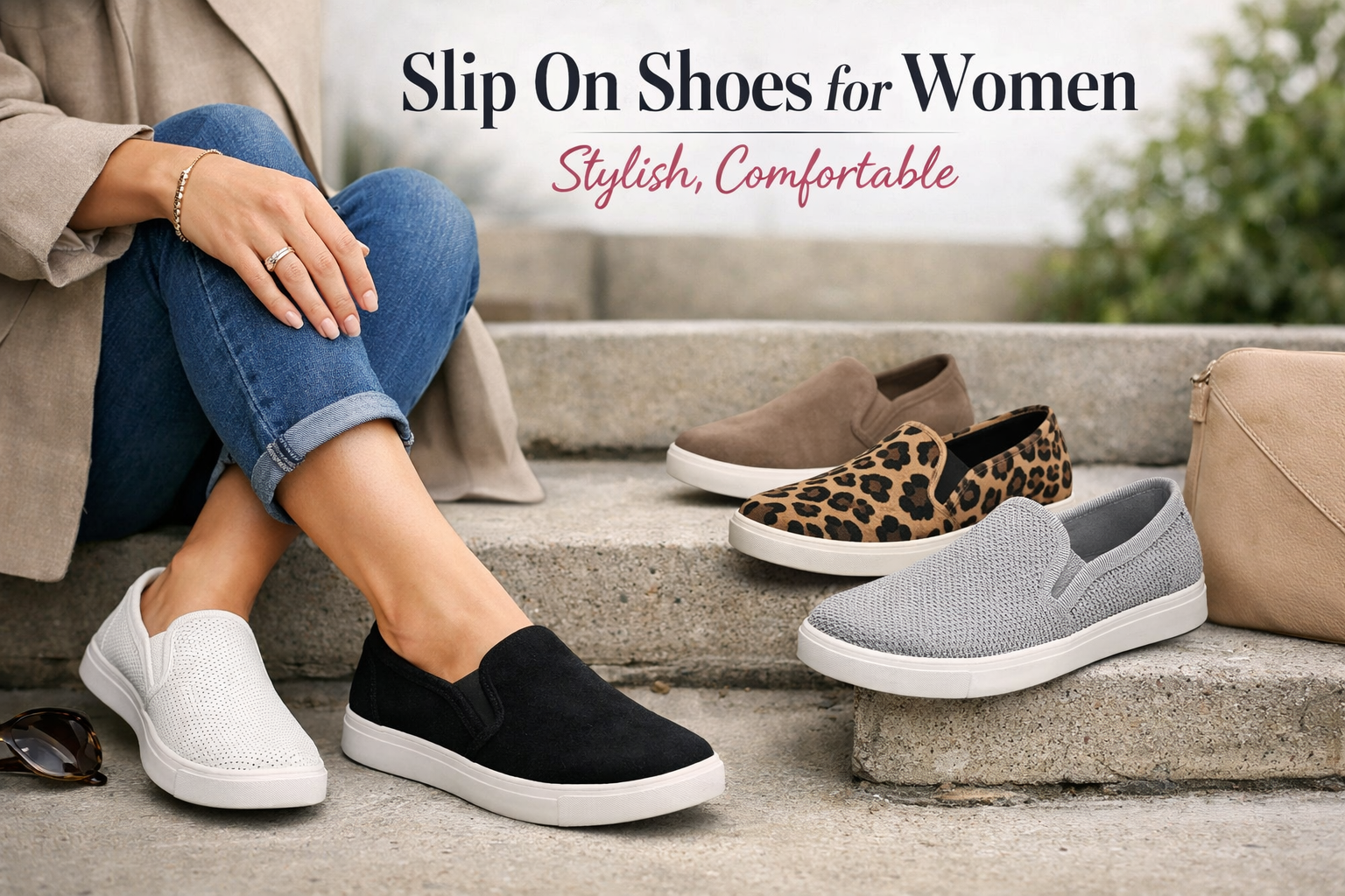 Slip On Shoes for Women Stylish & Everyday Footwear
