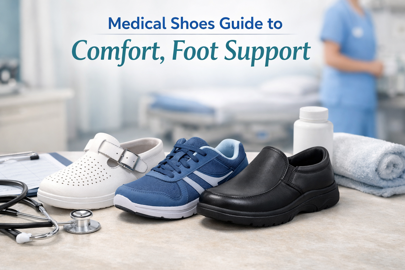 Medical Shoes Guide to Comfort, Safety, and Style